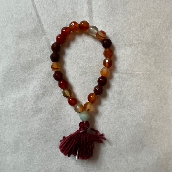 5 bracelet bundle: rose quartz, Tiger's eye, ; new without tags - Picture 3 of 14